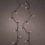 Kerstverlichting koud wit 600 cm 80 lampjes detail
